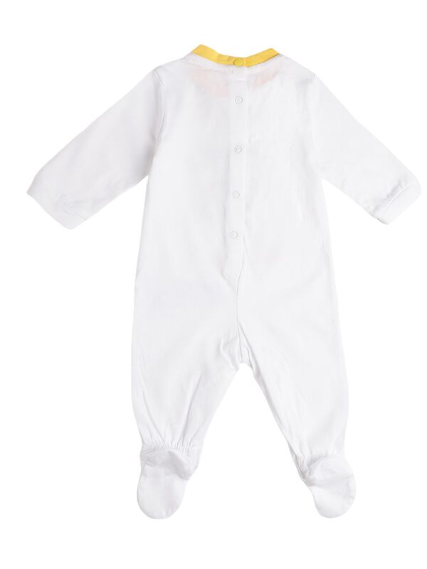 Girls White Printed Gift Set image number 1